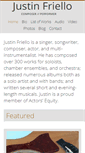 Mobile Screenshot of justinfriello.com